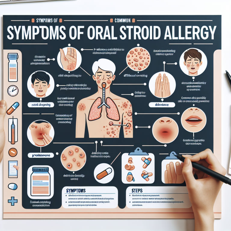 Cómo identificar una alergia leve a Esteroides orales