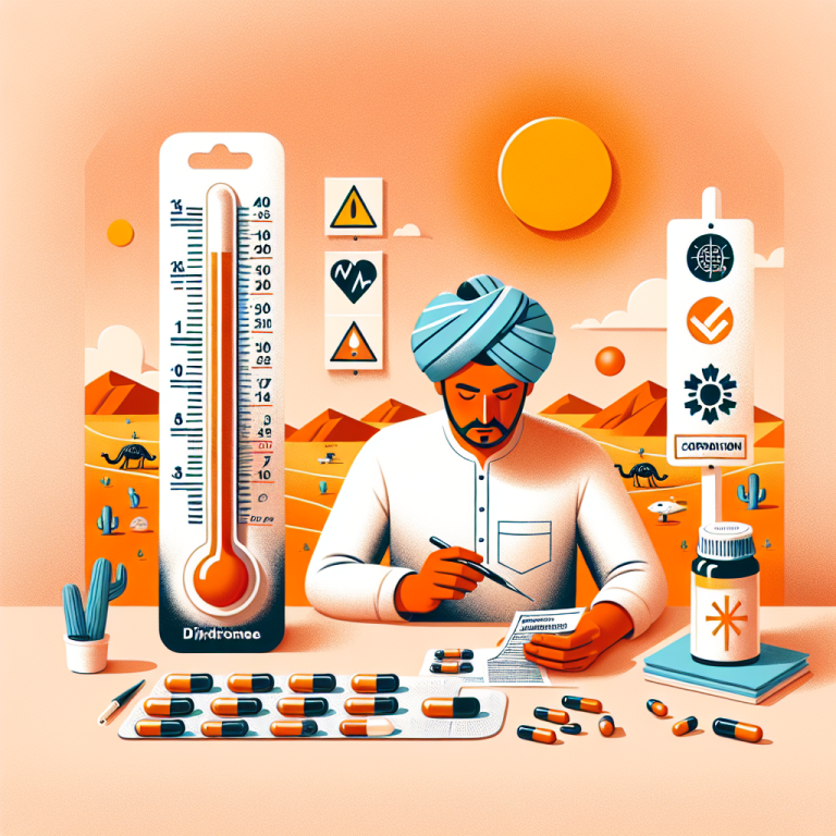 Consejos para usar Mildronate Dihydricume en calor extremo