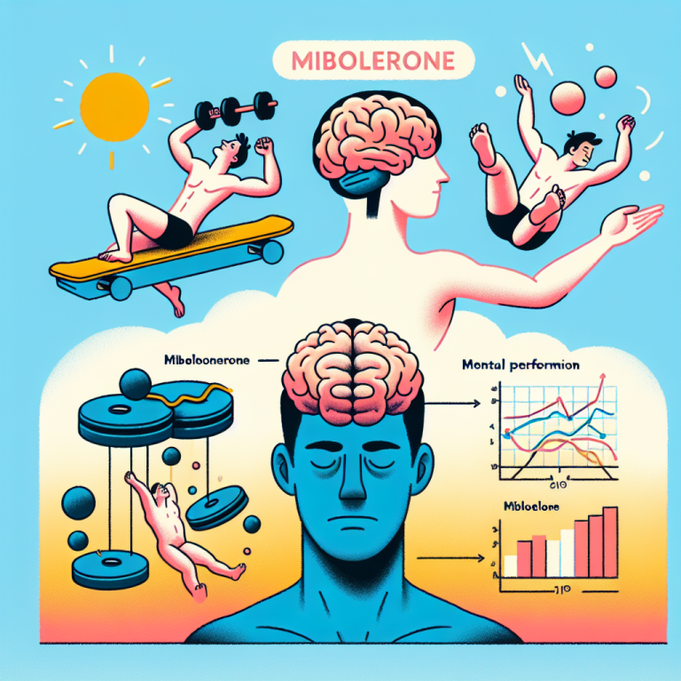 Cuánto influye Mibolerone en el rendimiento mental bajo estrés