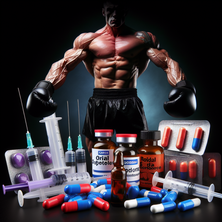 Esteroides orales y rendimiento en deportes de combate