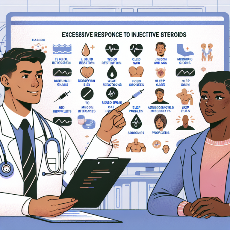 Cómo detectar una respuesta excesiva a Esteroides inyectables