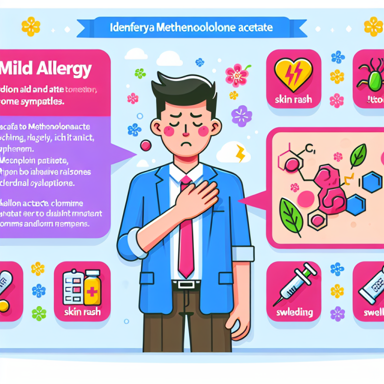 Cómo identificar una alergia leve a Acetato de metenolona