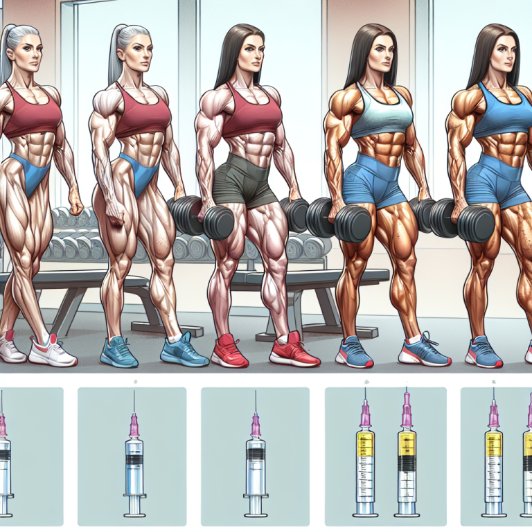 Cómo impacta Oximetolona inyectable en mujeres culturistas