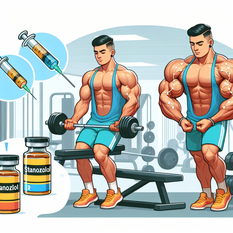 Inyección de estanozolol y ritmo de crecimiento muscular en principiantes