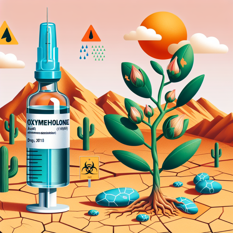 Oximetolona inyectable y riesgos de deshidratación