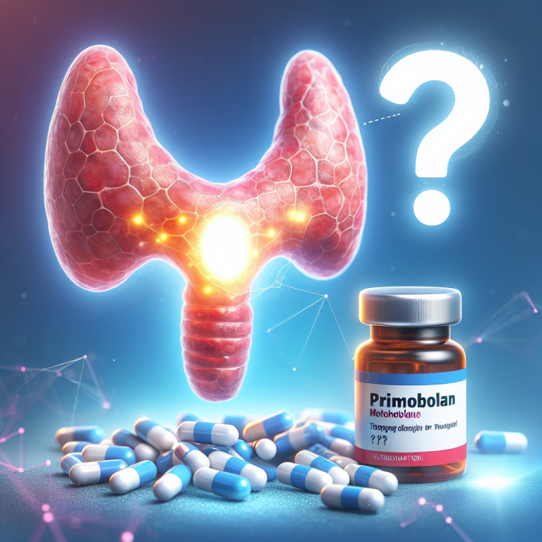 ¿Primobolan (Metenolona) pastillas afecta la función tiroidea?