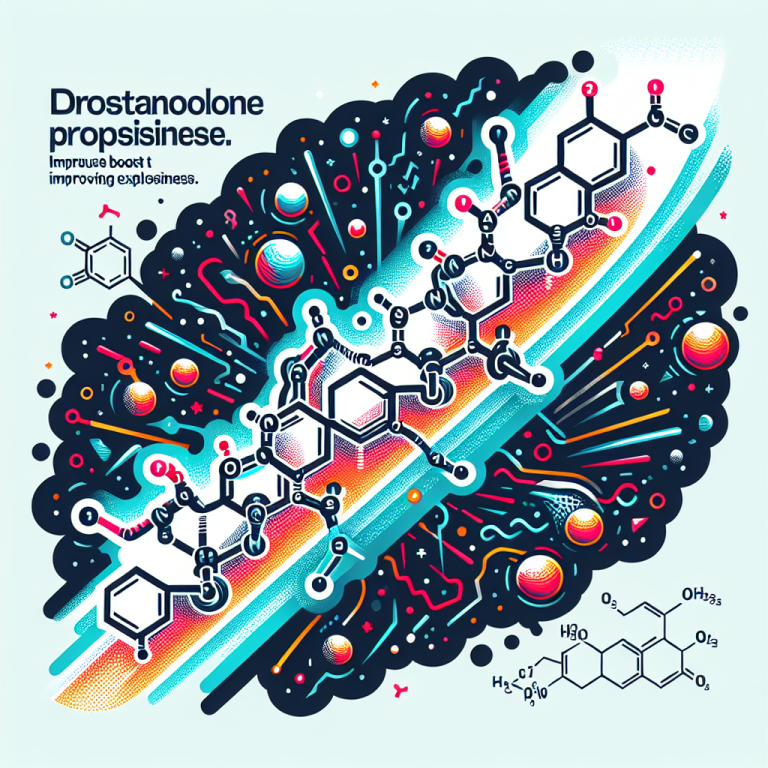 Propionato de drostanolona y mejoras en la explosividad