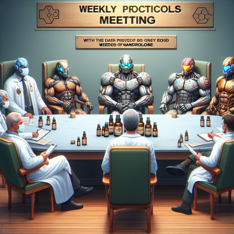 Protocolos semanales con Decanoato de nandrolona