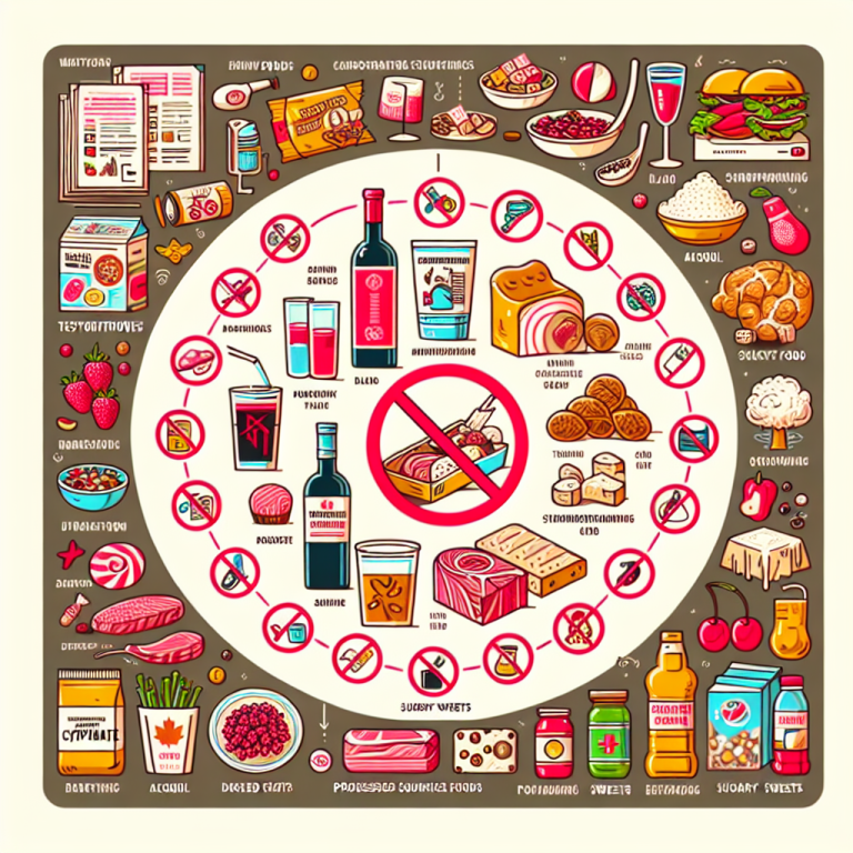 Qué alimentos debes evitar durante el ciclo con Cipionato de testosterona