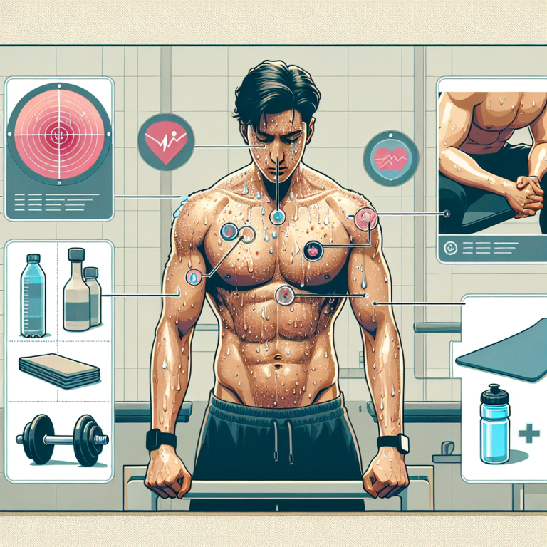 Qué tipo de sudoración indica que Mezcla de esteroides está activo