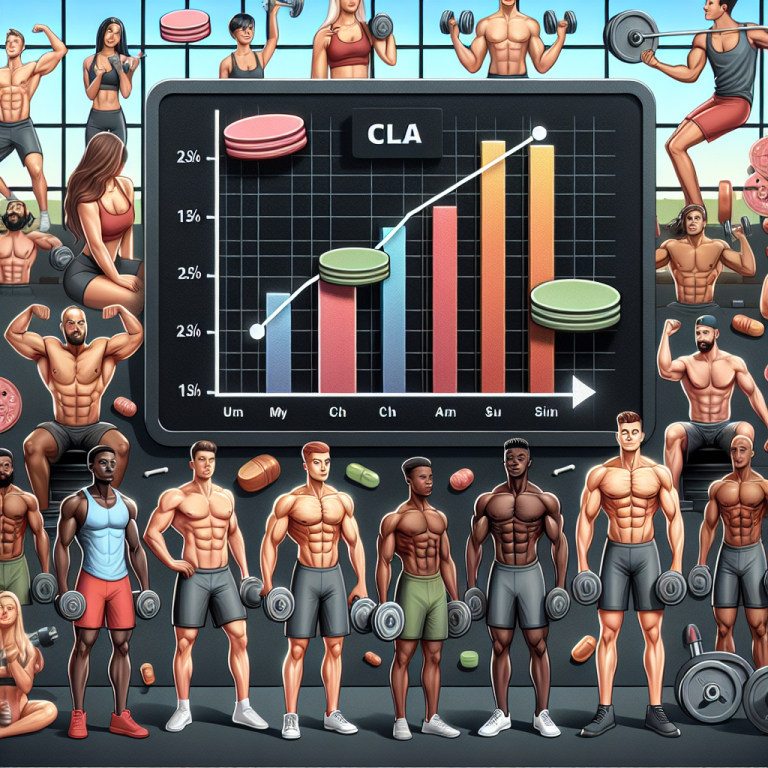 CLA y ritmo de crecimiento muscular en principiantes