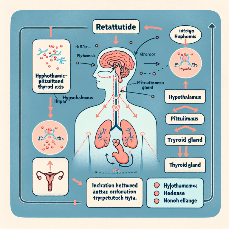 Cómo afecta Retatrutide al eje HPTA