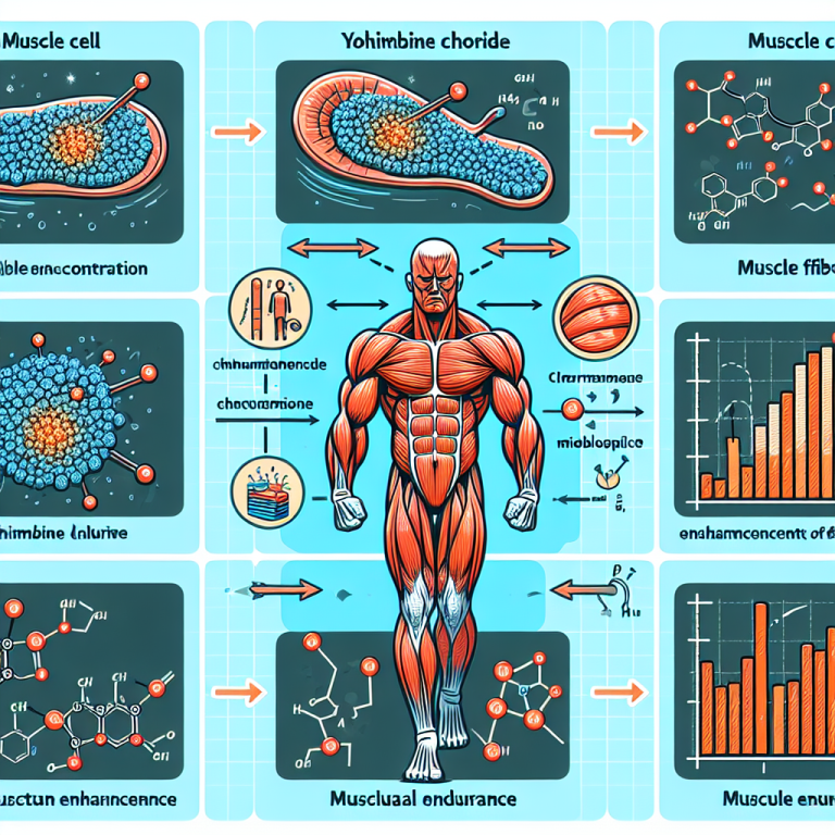 Cómo afecta Yohimbine chlorine a la resistencia muscular