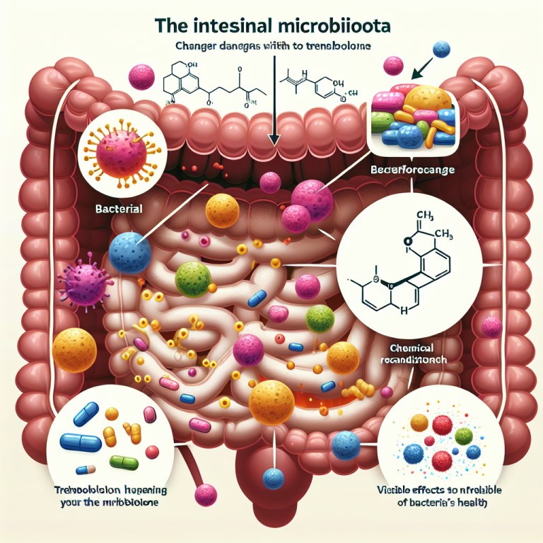 Cómo reacciona la microbiota intestinal a Trenbolone