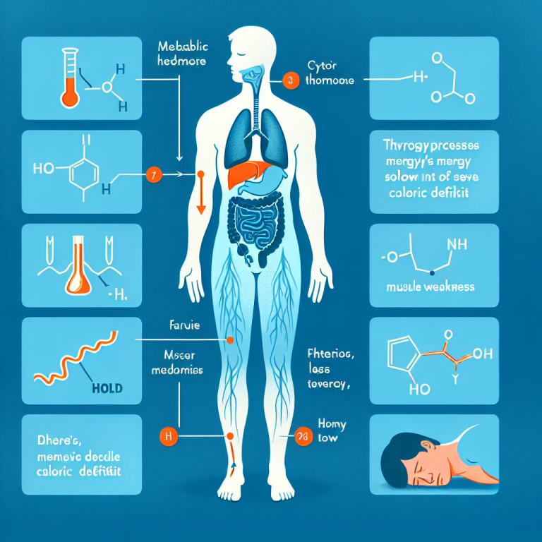 Cómo se comporta Cytomel con déficit calórico severo