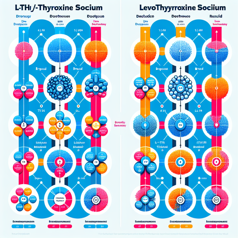 Diferencias de resultados entre marcas de L-Thyroxine Sodium/Levothyroxine Sodium (LT4 sodium)