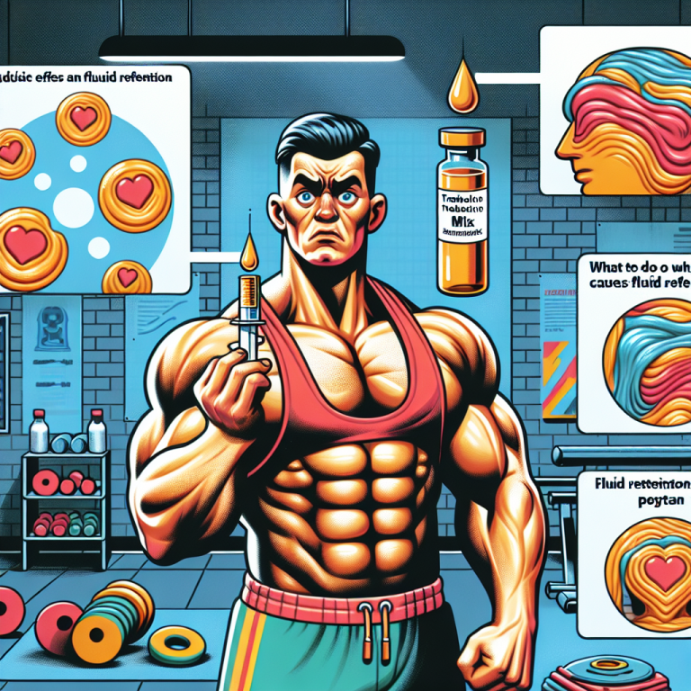 Qué hacer si Trembolona mix (mezcla de trembolona) provoca retención líquida