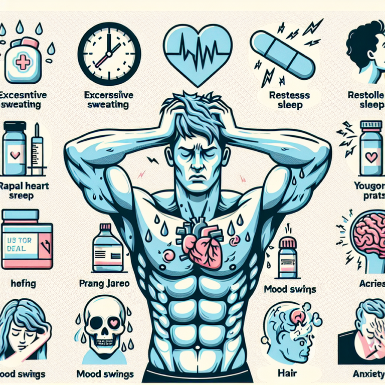 Qué síntomas pueden confundirse con efectos de Trembolona enantato