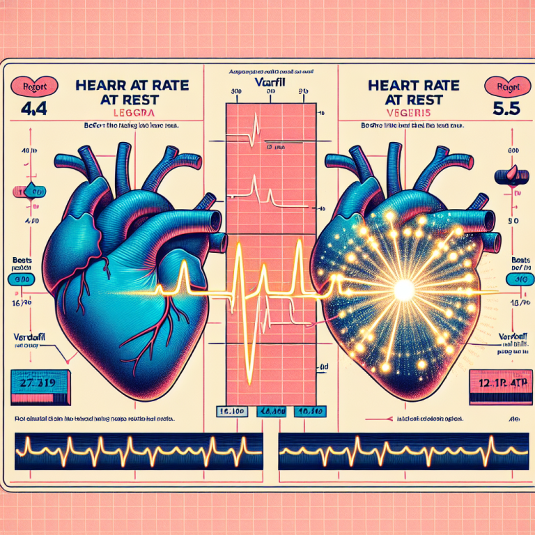Cómo afecta Vardenafil (Levitra Generic) al ritmo cardíaco en reposo