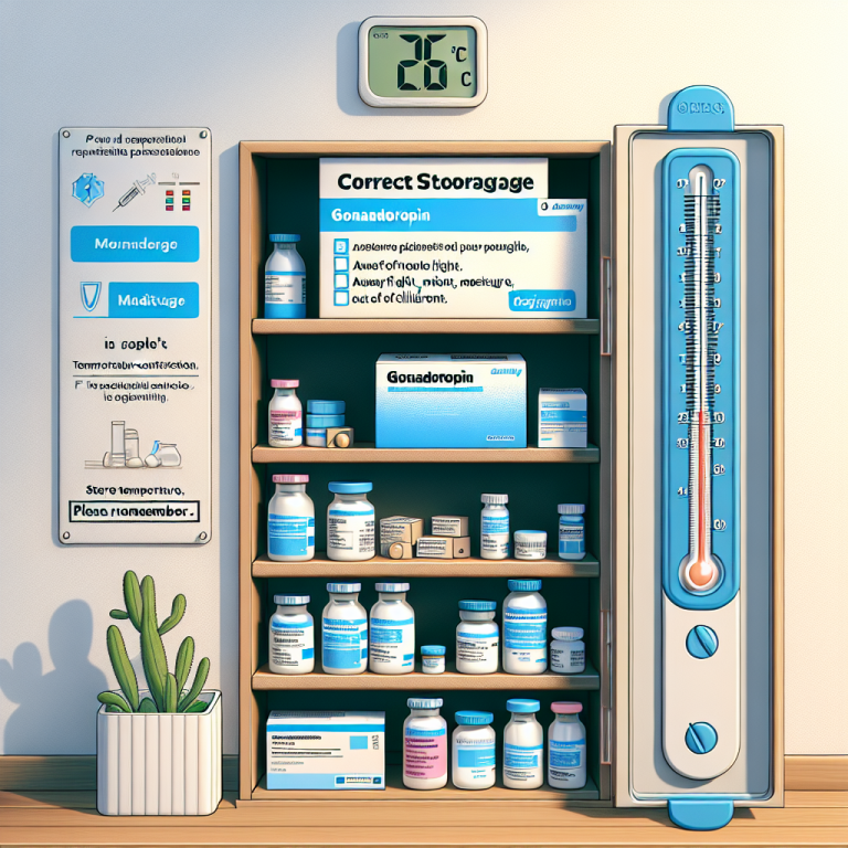 Cómo almacenar correctamente Gonadotropina