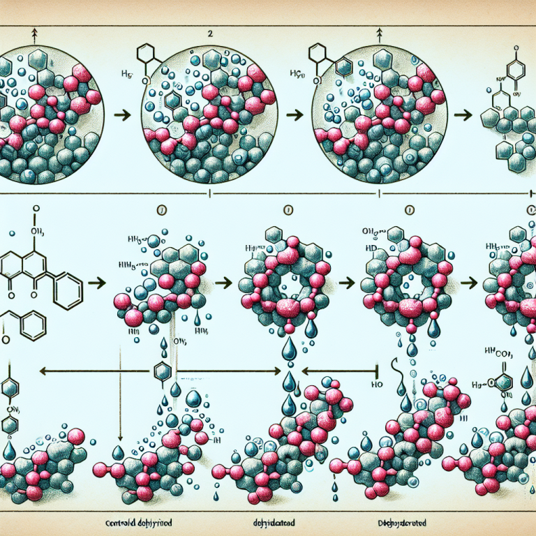 Isotretinoina en fases de deshidratación controlada