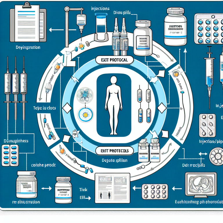 Protocolos de salida del ciclo con Inyecciones y pastillas para adelgazar