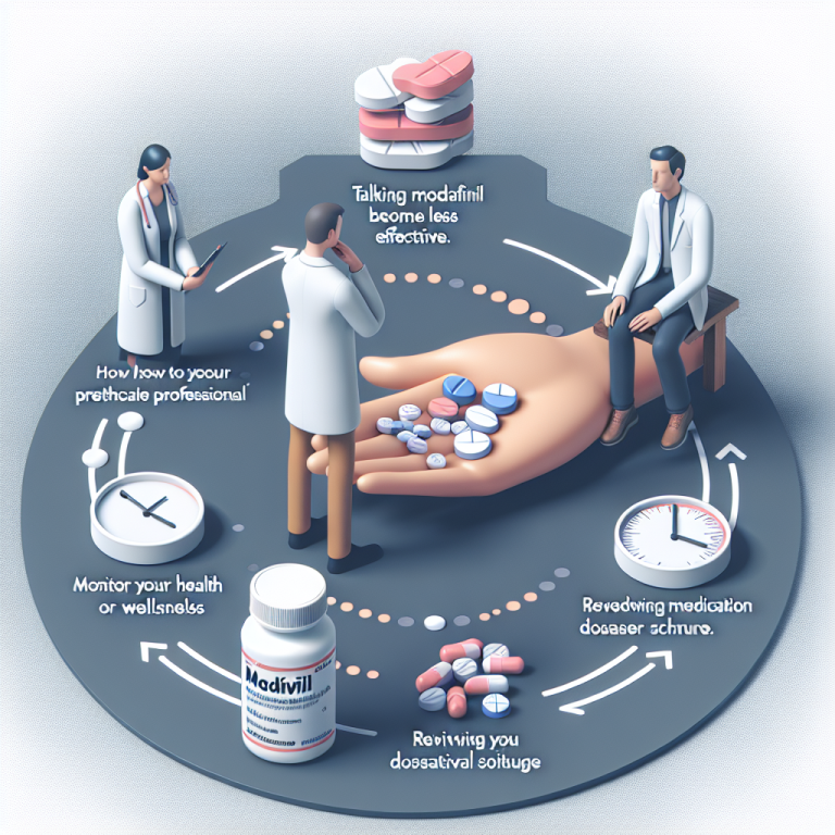 Qué hacer si sientes que Modafinil (Provigil) pierde efecto