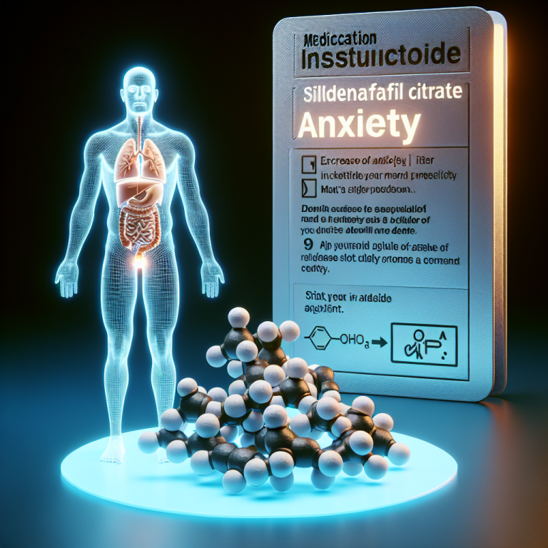 Qué hacer si Sildenafil Citrate (Viagra generic) aumenta tu ansiedad