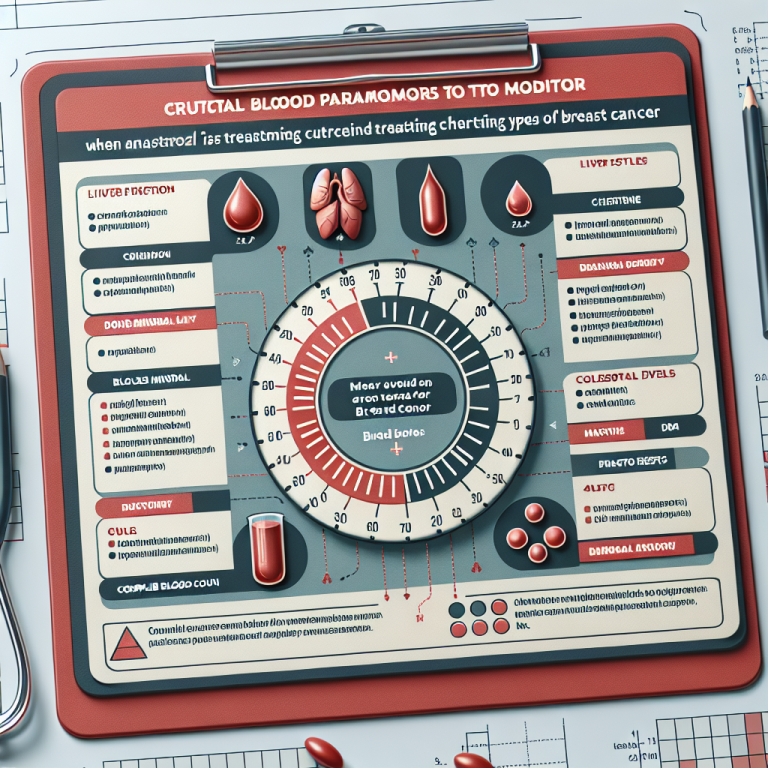 Qué parámetros vigilar en sangre al usar Anastrozol