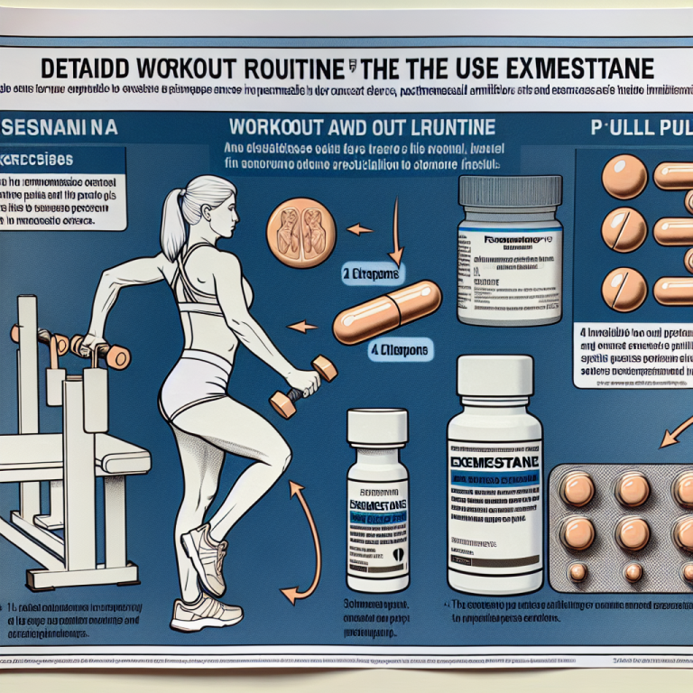 Qué rutina de empuje y tracción va mejor con Exemestane