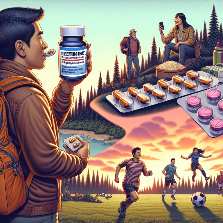 Cómo combinar Ezetimiba con actividades al aire libre