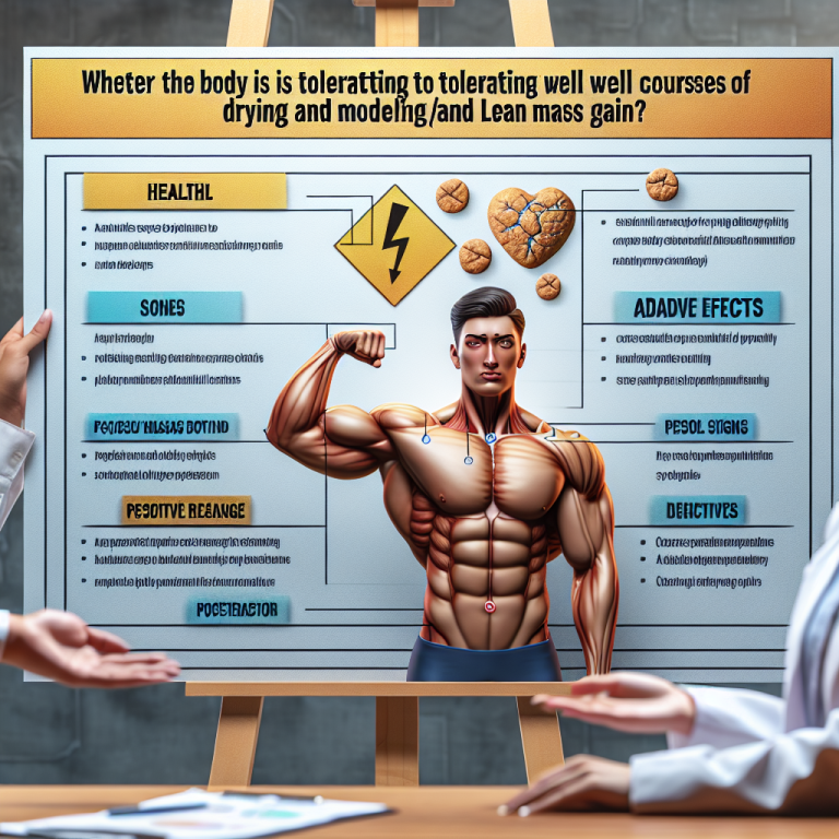 Cómo saber si tu cuerpo tolera bien Cursos de esteroides para secado y modelado corporal (aumento de masa magra)