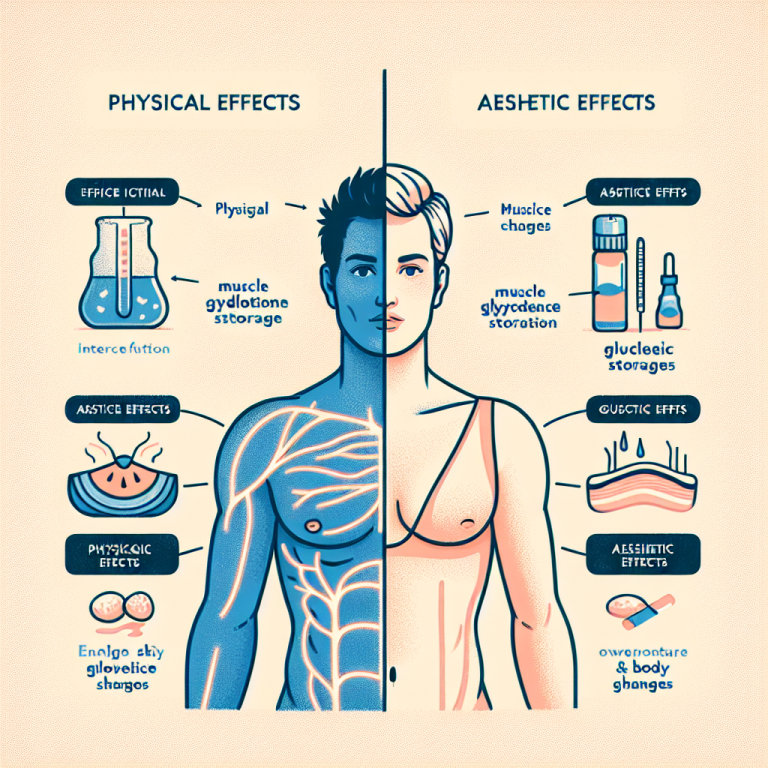 Diferencias entre resultados físicos y estéticos con Apoyo a la glucosa