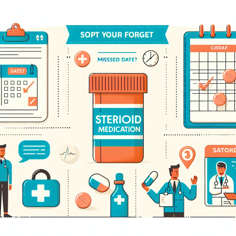 Qué hacer si se olvida una dosis de Cursos de esteroides