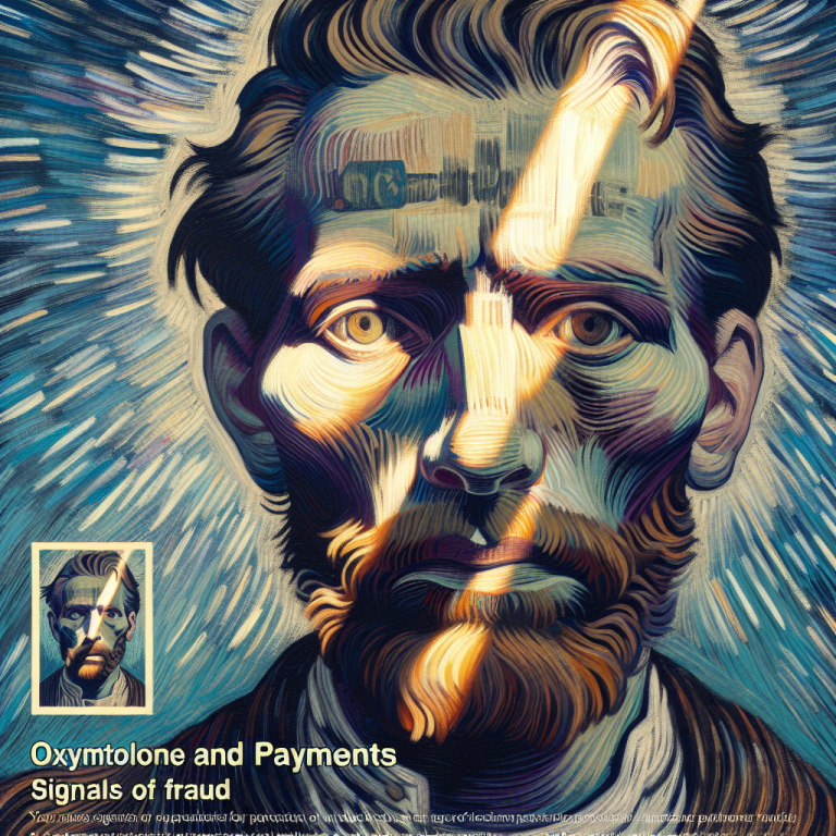 Oximetolona y pagos: señales de fraude
